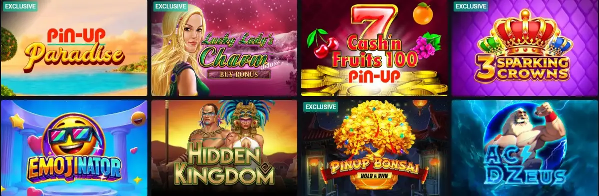 Pin-Up Casino Play Games